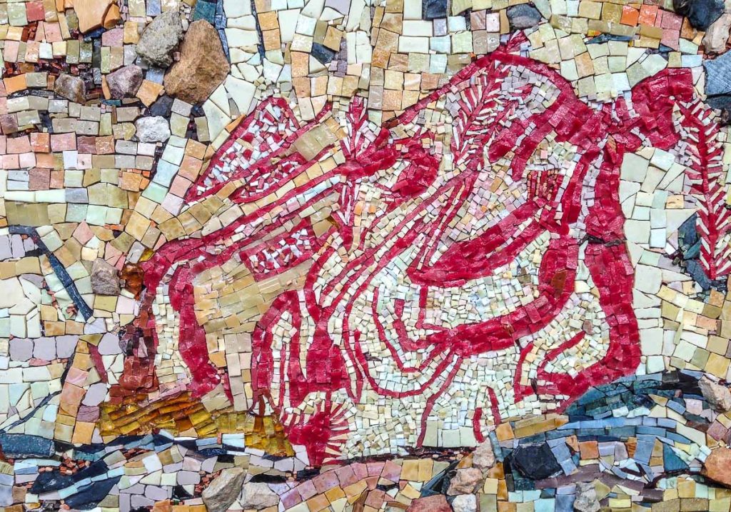 Rock Painting mosaic by Susan Woenne-Green
