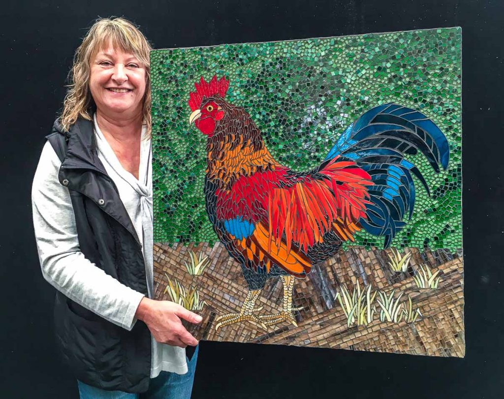 Donatello the Rooster by Jackie Molloy